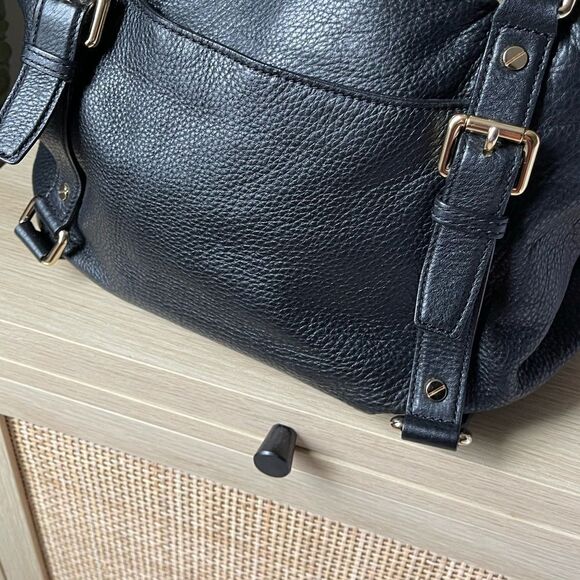 Michael Kors Bedford Black Satchel Bag - Picture 7 of 12